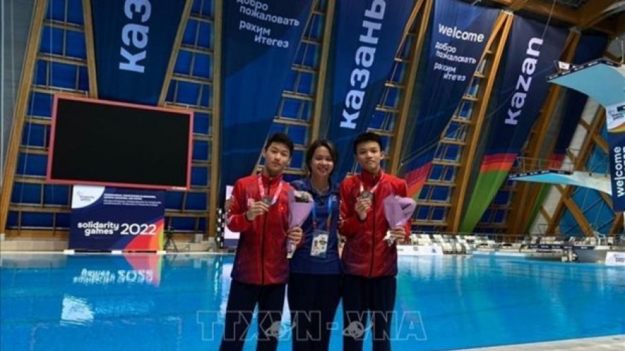 Vietnamese swimmers bag three medals at Russia’s Friendship Games 2022