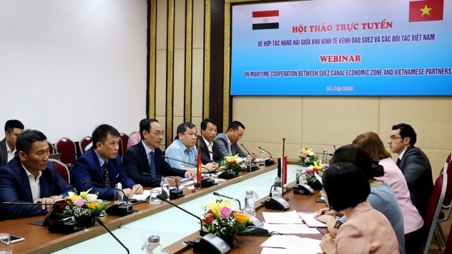 Webinar helps promote Vietnam – Egypt maritime cooperation  