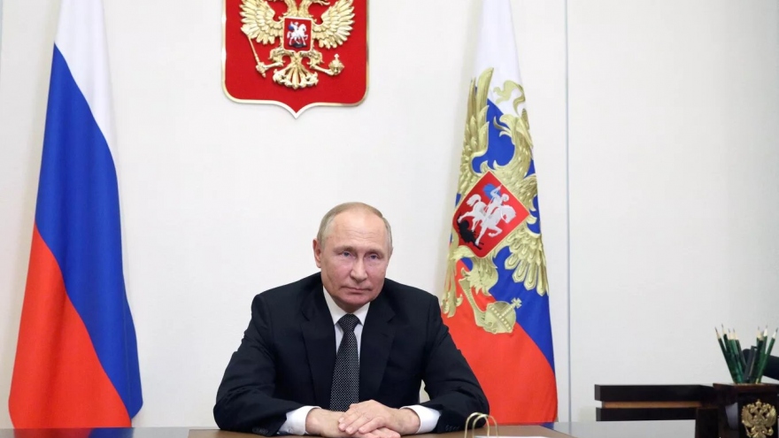 Tổng thống Putin: Nga sẽ đảm bảo lợi ích quốc gia và bảo vệ các đồng minh
