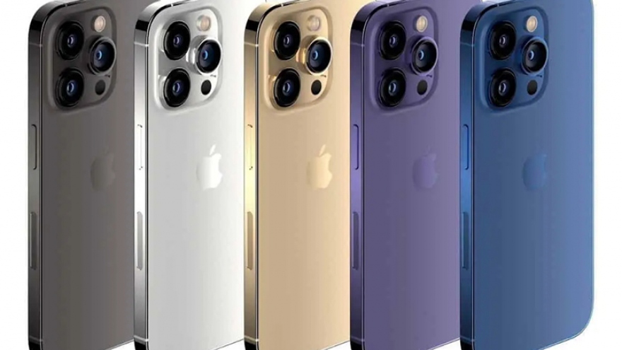 iPhone 14 Pro có đến 5 lựa chọn màu sắc