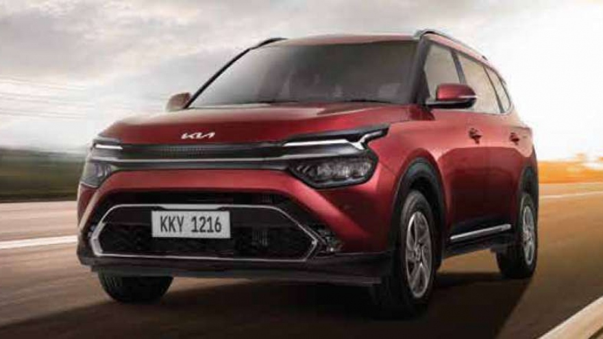 Cận cảnh Kia Carens 2022 vừa ra mắt