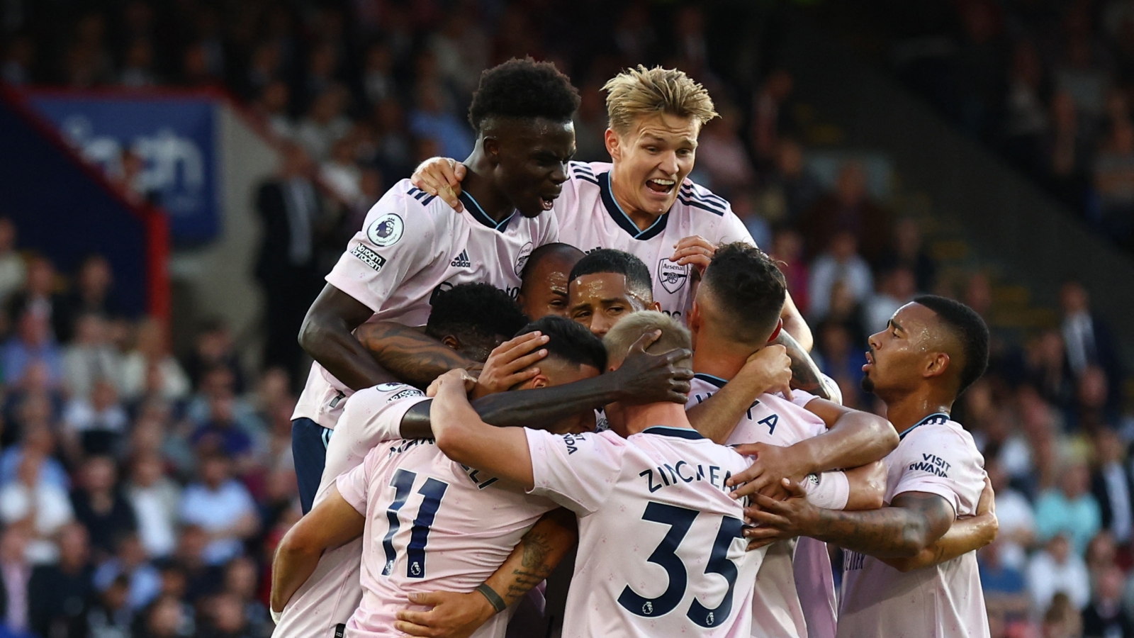 Thắng nhẹ Crystal Palace, Arsenal khởi đầu ấn tượng ở Ngoại hạng Anh 2022/2023