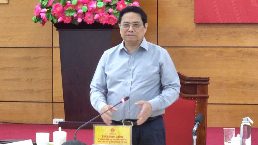 Thủ tướng làm việc với Ban Thường vụ Tỉnh ủy Lào Cai