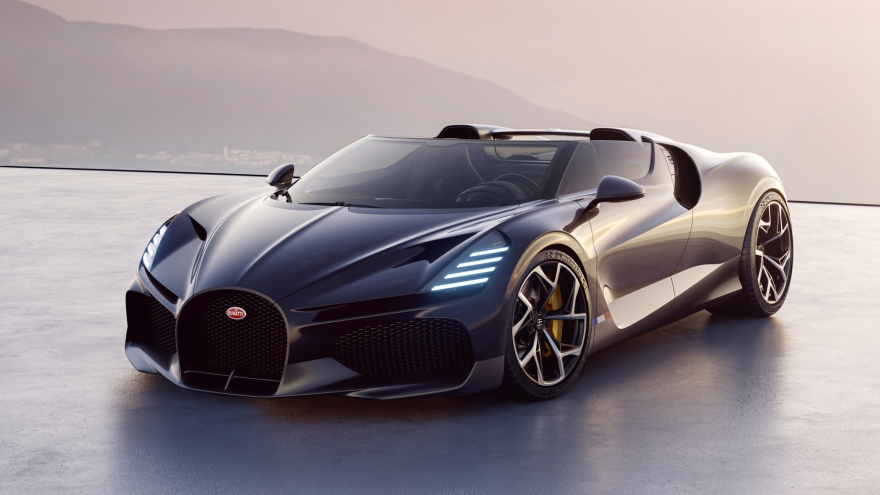 Bugatti W16 Mistral – hypercar mui trần giá hơn 110 tỷ đồng