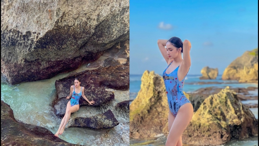 Chuyện showbiz: Hương Giang diện bikini khoe body gợi cảm khi đi du lịch Bali