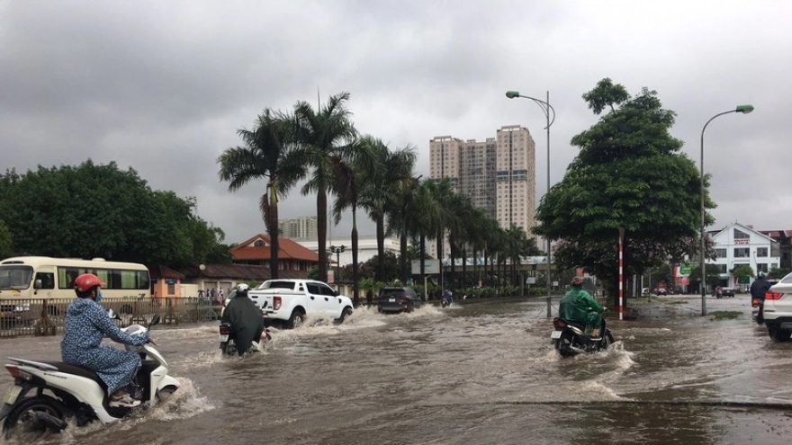 Chiều tối mai (25/8), Hà Nội có mưa to đến rất to