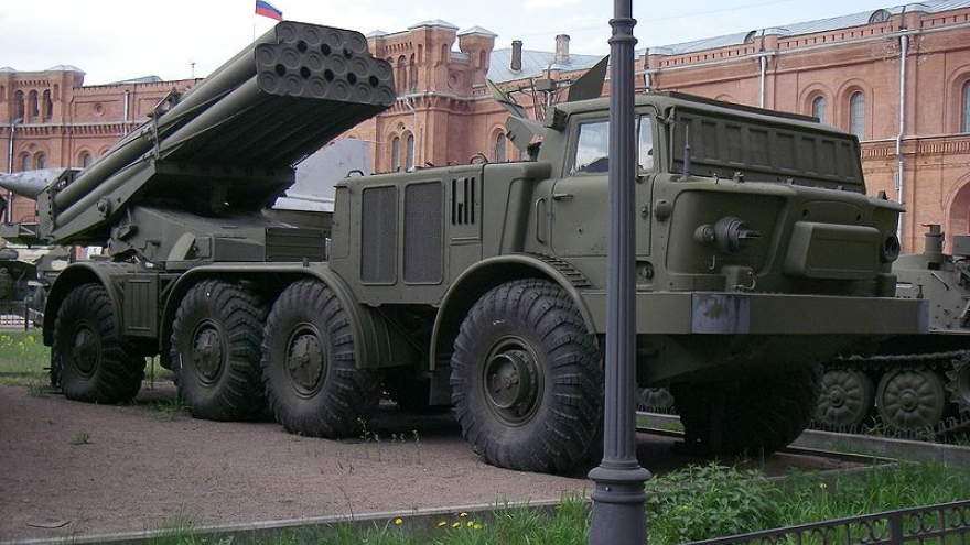 Sức mạnh pháo phản lực “Cuồng phong” cả Nga và Ukraine sử dụng trên chiến trường