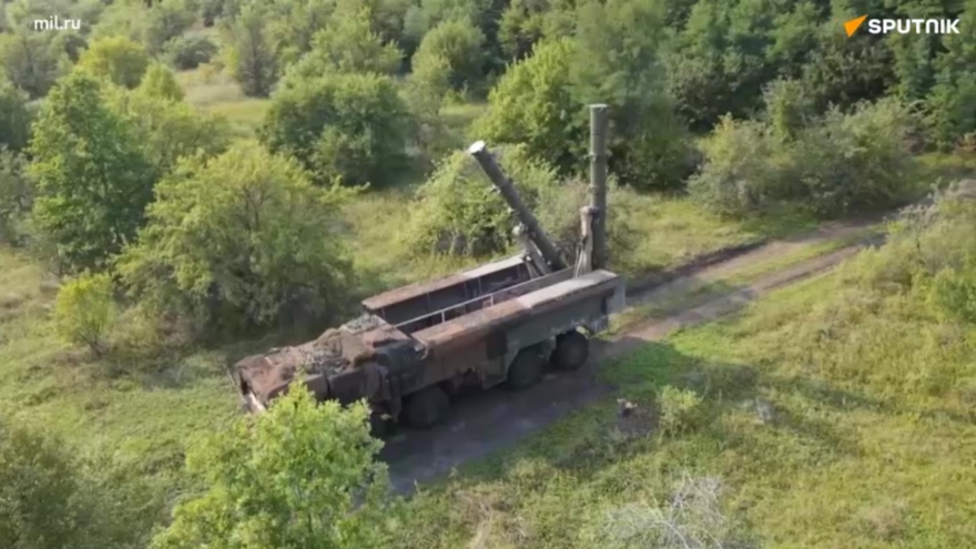 Nga tung video hệ thống tên lửa Iskander hoạt động ở Ukraine