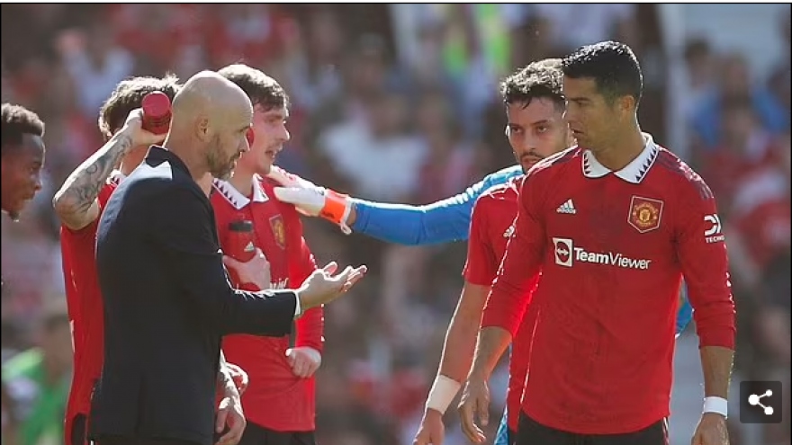 Ronaldo “xây biệt thự” sau khi tự ý bỏ về sớm ở trận MU 1-1 Rayo Vallecano