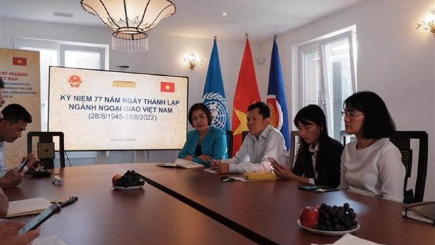 Vietnamese diplomatic sector's 77th anniversary celebrated in Geneva