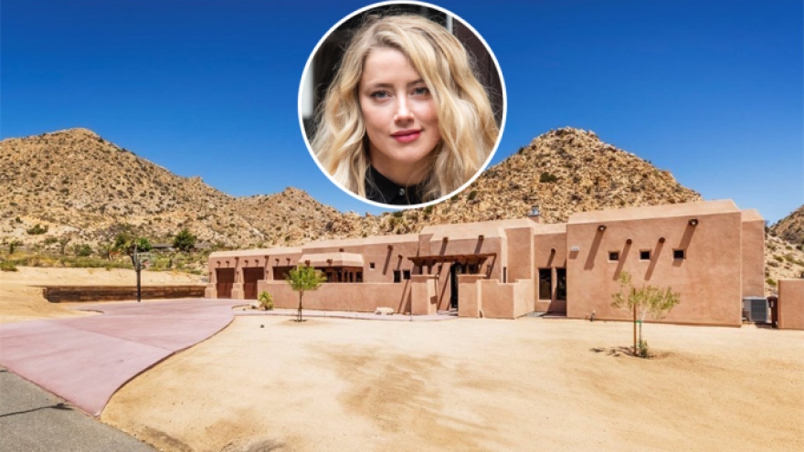 Amber Heard âm thầm bán nhà sau khi thua kiện Johnny Depp 