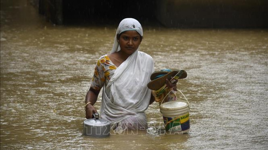 Lũ lụt, lở đất khiến ít nhất 50 người ở Ấn Độ thiệt mạng    