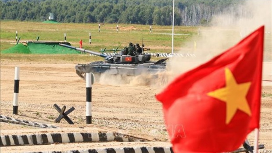 Vietnamese teams at Army Games 2022 receive encouragement