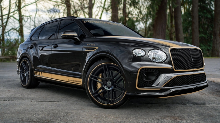 Bentley Bentayga được nâng cấp với động cơ 810 mã lực của Manhart