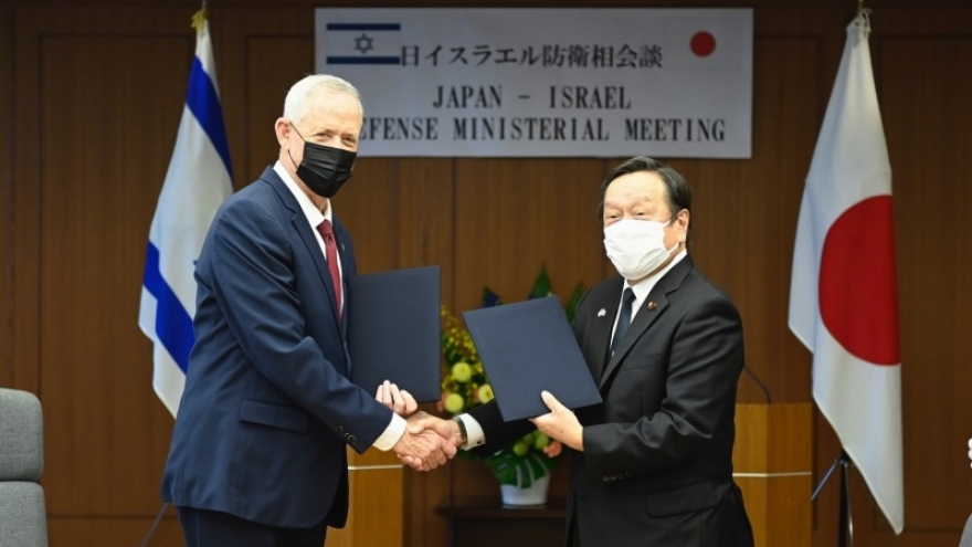 Nhật Bản, Israel nhất trí hợp tác về thiết bị quốc phòng