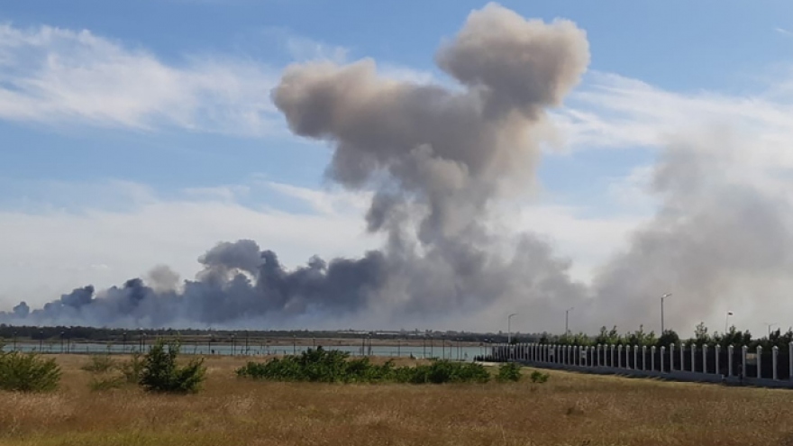 Vụ nổ tại Crimea báo hiệu cuộc phản công lớn của Ukraine đã bắt đầu?