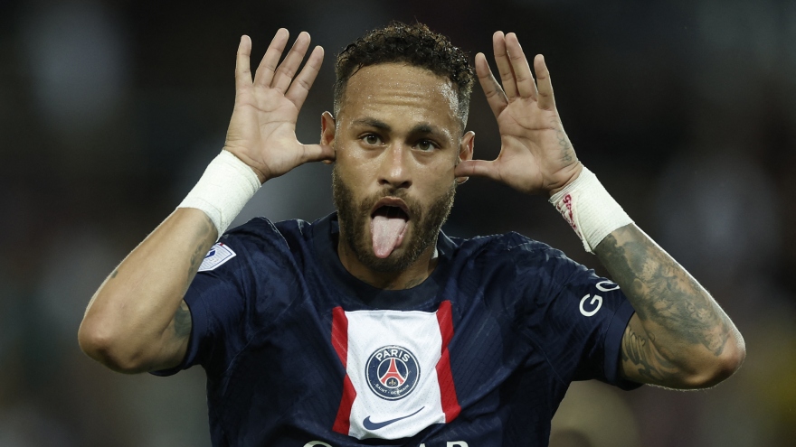 Neymar tỏa sáng, PSG thắng tưng bừng Montpellier