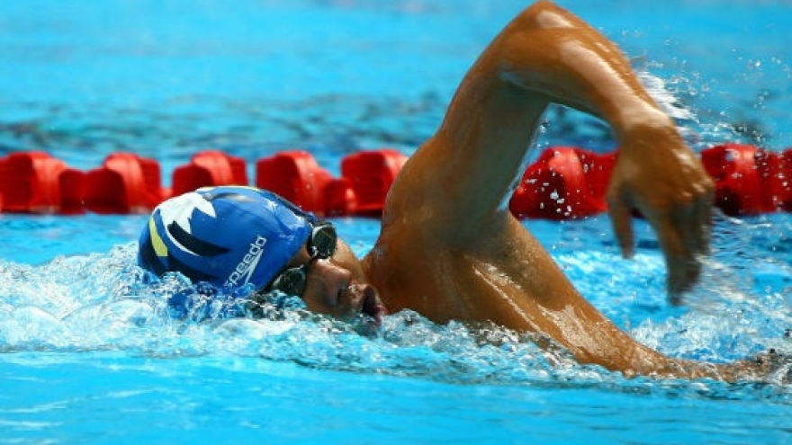 Disabled swimmer wins first gold at ASEAN Para Games 11