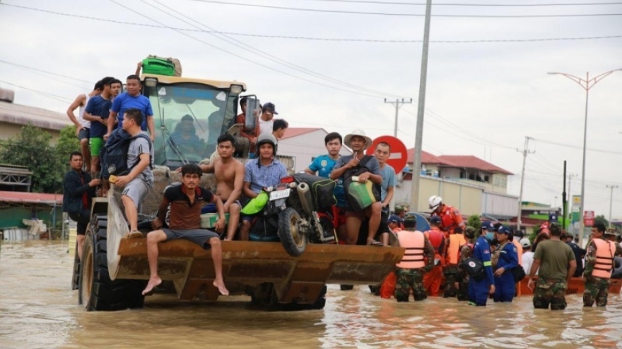 Campuchia cảnh báo lũ lớn tại 8 tỉnh