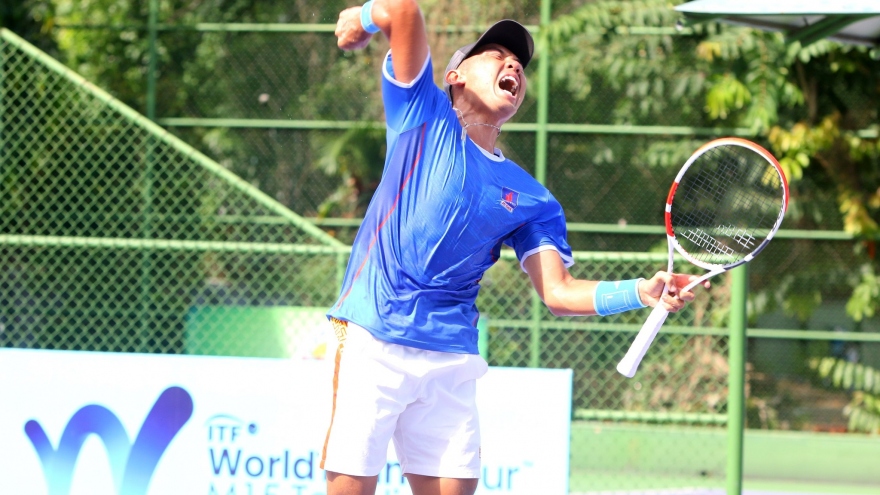 VN tennis ace qualifies for final of M15 Kuching Malaysia