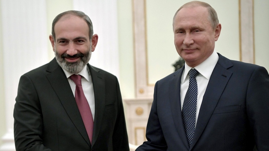 Tổng thống Nga và Thủ tướng Armenia điện đàm lần 2 về Nagorno-Karabakh