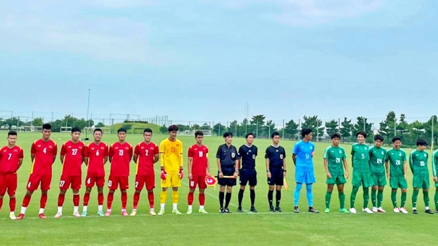 U20 Việt Nam thua trận thứ 3 liên tiếp trên đất Nhật Bản