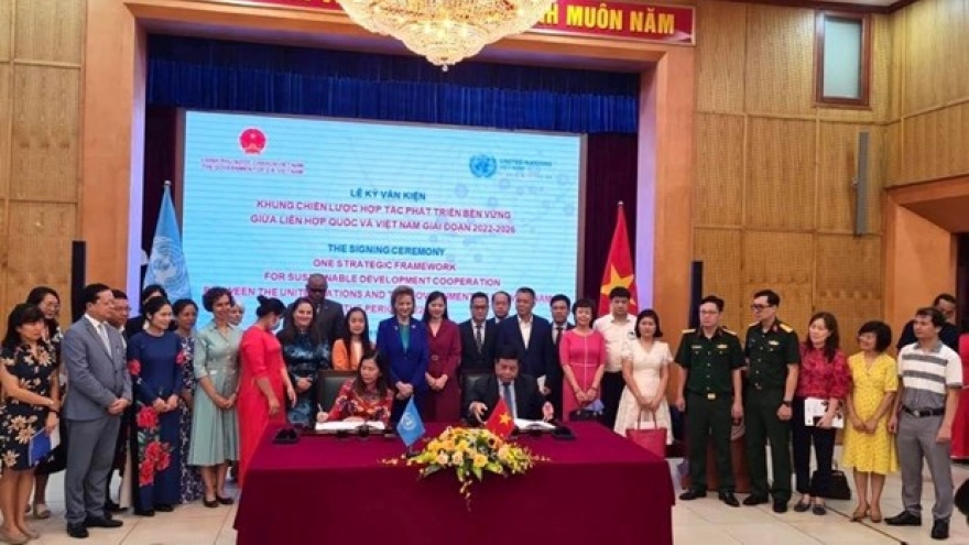 Vietnam, UN sign strategic framework for sustainable development cooperation