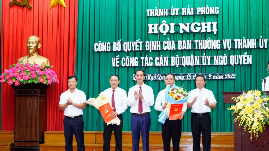 Hải Phòng điều động và bổ nhiệm nhiều lãnh đạo sở ngành 
