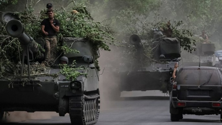 Nga tấn công trụ sở chỉ huy và phá hủy kho đạn dược của Ukraine