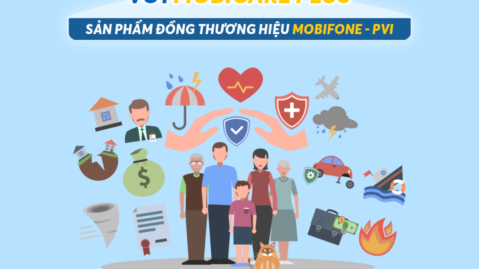Bảo hiểm gia đình toàn diện với Mobicare Plus 