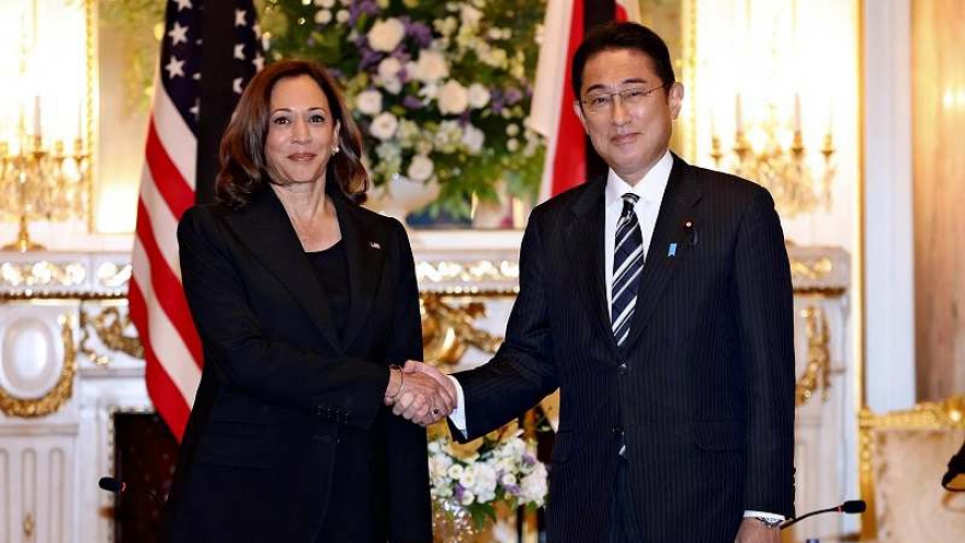 Thủ tướng Nhật Bản hội đàm với Phó Tổng thống Mỹ