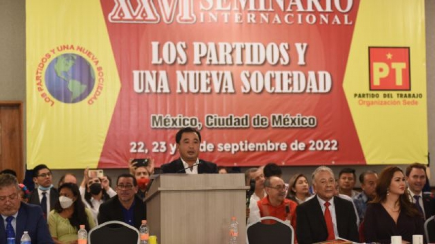 Vietnam attends int'l conference of political parties in Mexico