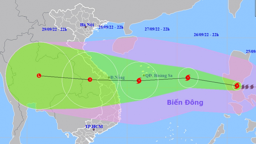 Bão Noru giật cấp 15 sắp vào Biển Đông