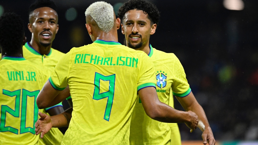 Brazil thị uy sức mạnh ứng viên vô địch World Cup 2022