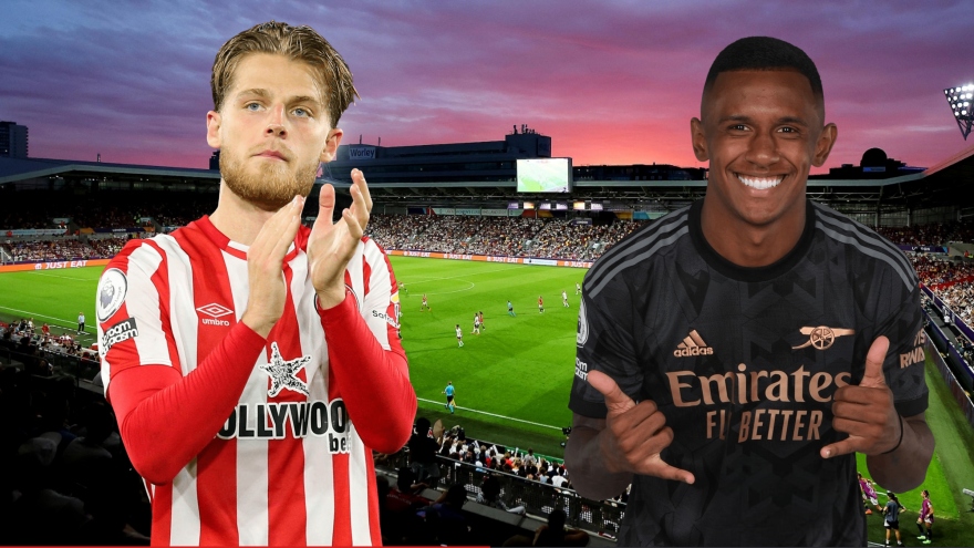 Dự đoán tỷ số, đội hình xuất phát trận Brentford - Arsenal 
