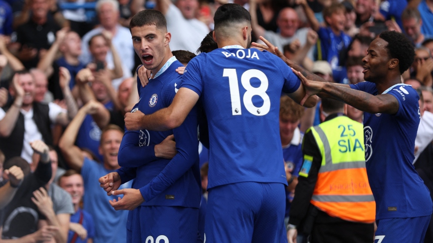 Kết quả Ngoại hạng Anh: Chelsea và Tottenham cùng thắng sát nút ở derby London 