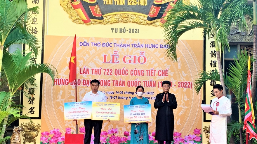 TP.HCM tổ chức lễ giỗ lần thứ 722 của Đức Thánh Trần Hưng Đạo