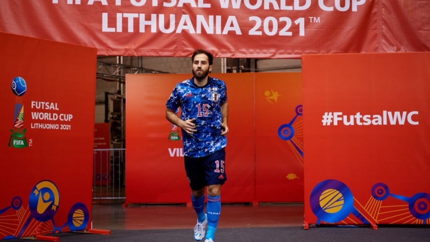 ĐT Futsal Nhật Bản có nhiều cầu thủ nhập tịch đấu ĐT Futsal Việt Nam 
