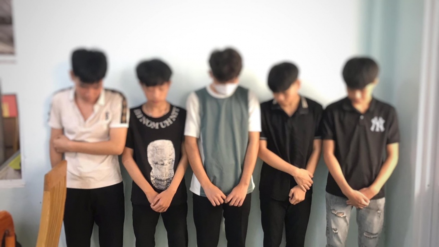 Triệu tập những thanh niên liên quan clip video đánh nhau tại Quảng Trị