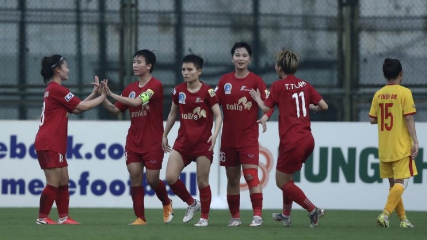Giải bóng đá nữ VĐQG 2022: Phong Phú Hà Nam thắng nhọc TP.HCM II