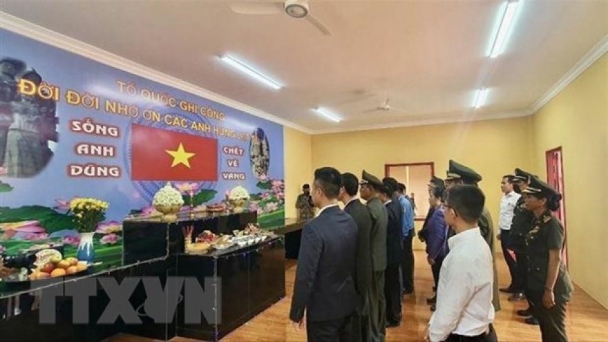 Memorial house for Vietnamese volunteer soldiers launched in Cambodia