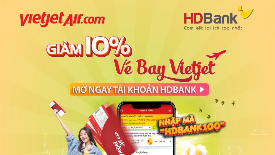 Cùng HDBank đặt vé máy bay giờ nào cũng rẻ