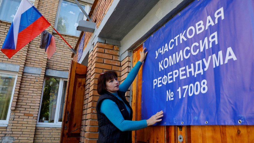 Nga cam kết bảo vệ 4 khu vực trưng cầu sáp nhập ở Ukraine