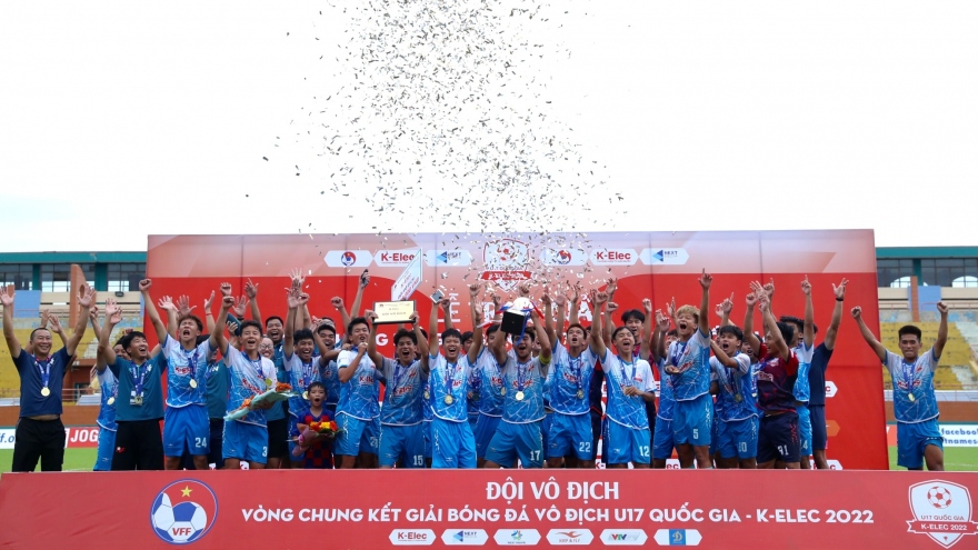 U17 PVF vô địch giải U17 Quốc gia 2022