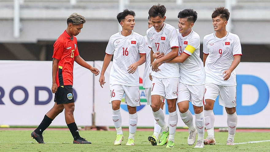 Bảng xếp hạng vòng loại U20 châu Á 2023: U20 Việt Nam rộng cửa đi tiếp