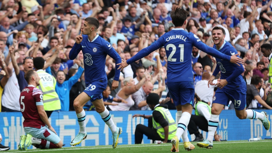 Kết quả Ngoại hạng Anh: Chelsea và Tottenham cùng thắng sát nút ở derby London