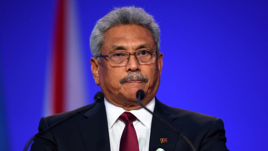 Cựu Tổng thống Sri Lanka về nước sau nhiều tuần tháo chạy ra nước ngoài