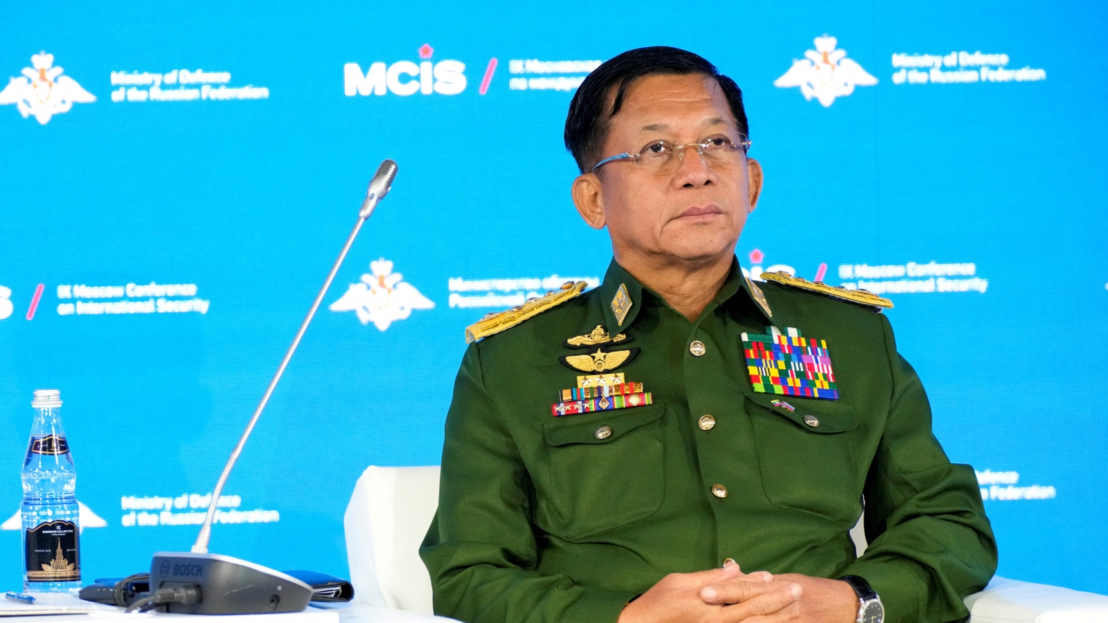 Tổng Tư lệnh quân đội Myanmar thăm Nga lần thứ 2 trong chưa đầy 2 tháng
