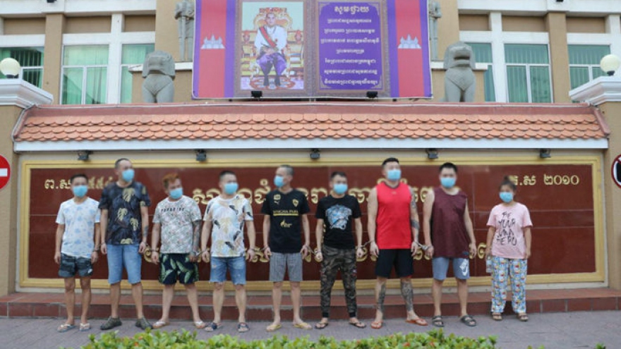 Campuchia tiếp tục giải cứu được 7 nạn nhân Việt Nam bị giam giữ trái phép
