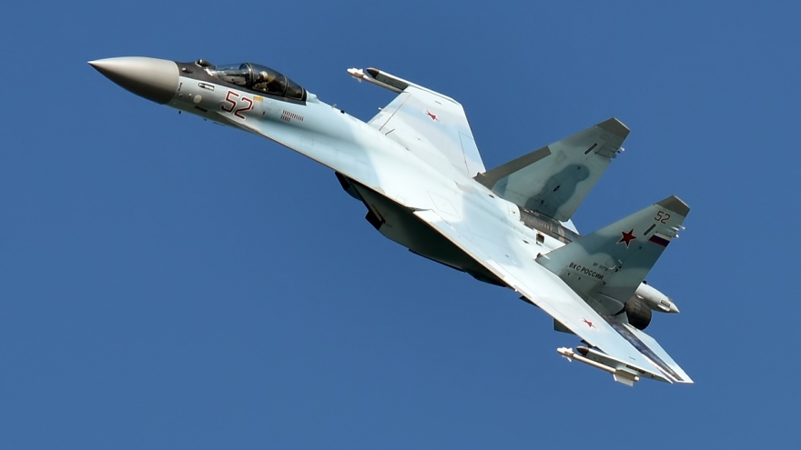 Nga tung video tiêm kích Su-35 hoạt động tác chiến